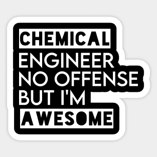 chemical engineer Sticker